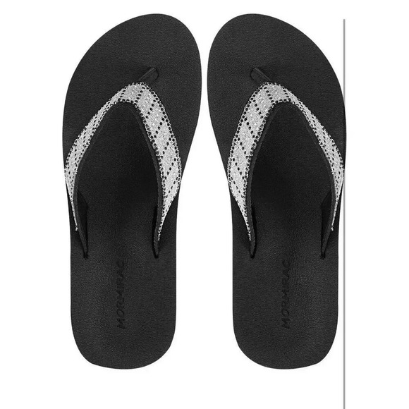 Womens Braid Comfortable Arch Support Flip Flops Soft Cushion Sandals - Size 9 - Picture 4 of 16